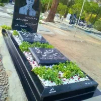 رنگ آمیزی  نوشته سنگ مزار و ترمیم سنگ مزار