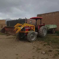 کار با تراکتور بیل دار