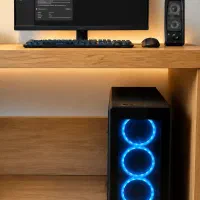 سیستم گیمینگ کامل + مانیتور 165Hz (در حد نو)