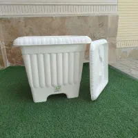 گلدان ۶۰×۶۰ و زیر گلدانی