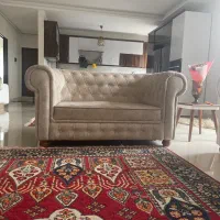 تک مبل  کاناپه ۲نفره سالم