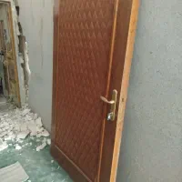 درب چوبی