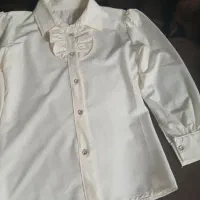 شومیز سفید دخترانه