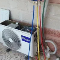 سرویس انواع کولرهای گازی اسپلیت وپنجرایی
