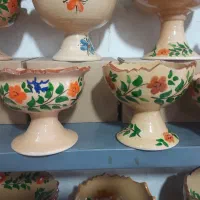 شکلات خوری و میوه خوری سفالی