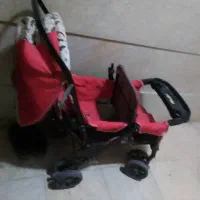 کالسکه دوقلو و چهار چرخ بچه