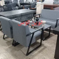 نیم ست مدرن اداری پایه فلزی پارچه ای درجه یک