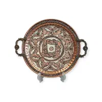 سینی مسی لوکس نقره کوب / بدون تغییر رنگ / اقساطی