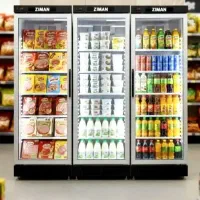 یخچال تک درب زیمان ZIMAN طرح کلاسیکClassic