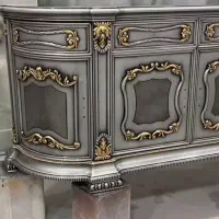 رنگ آمیزی  وتغییر رنگ انواع لوازم چوبی