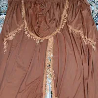 پرده‌ قهوه ای