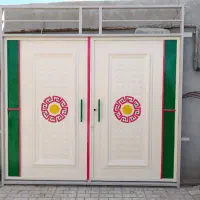درب باغ طرحدار نو شیک ورنگ شده تانکر مخصوص گازوئیل