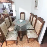 میز ناهاری خوری سلطنتی به همراه ۱۰ عدد صندلی