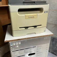 پرینتر لیزری چهارکاره سیاه سفید لکسمارک مدل x204n