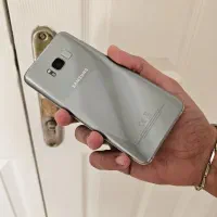 سامسونگ s8.رنگ خاص سیلور.مشابه نو