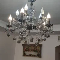 یک جفت لوستر برنزی ۸ و ۱۰ شاخه