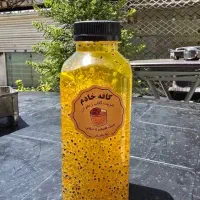شربت گلاب زعفران تخم شربتی و خاکشیر / پک پذیرایی