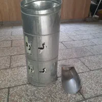 سطل حبوبات، جا زغالی ،چره، پیمانه