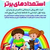 ثبت نام مدرسه استعدادهای برتر