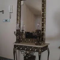 اینه شمدان بزرگ برنزرنگ ثابت