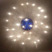 دو عدد لوستر سقفی