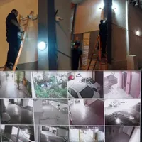 نصب دوربین مداربسته حرفه ای دزدگیر اماکن|خدمات پیشه و مهارت|شیراز, باهنر|دیوار