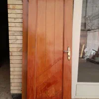 درب چوبی