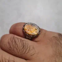 انگشتر نقره عقیق یمنی / چند میخری
