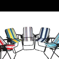 تولید صندلی تاشو ۱۰ فنره با کیف حمل