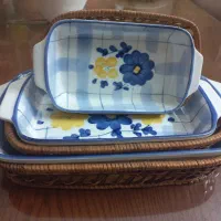 ظروف گل پنبه ای و غذا خوری اقتصادی