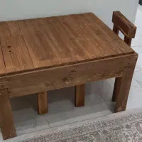 میز صندلی دونفره دست ساز