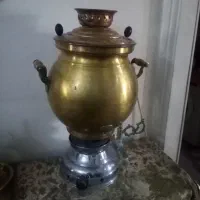 سماور گازی برنجی 20 لیتری