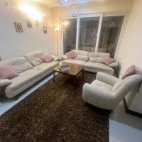 مبلی راحتی ۸ نفره تخت شو سالم و نو