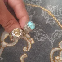 انگشتر نقره رکاب دست