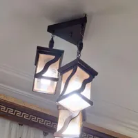 پرده لوستر در هال