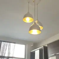 دو عدد لوستر سه شاخه