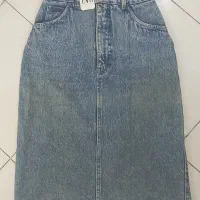 دامن جین لی ZARA