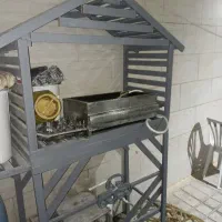کباب پز فلزی زغالی هستش
