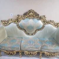 مبلمان سلطنتی تمیزآبی رنگ