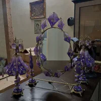 آینه وشمعدان قدیمی
