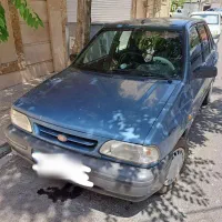 پراید صبا ابی اطلسی مدل ۸۷