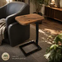 میز عسلی چوب طبیعی دستساز