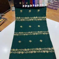 پارچه حریر فول نگین
