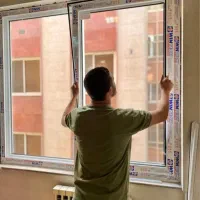 تعمیرات و تولیددرب و پنجره دوجدارهUPVCتوری پشه بند
