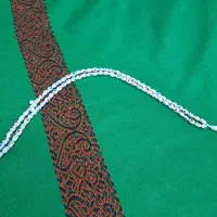 تسبیح مرصع کاری و نقره کوب