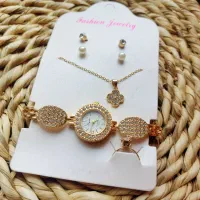 زیر قیمت ساعت و دستبند ست