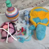 تعدادی اسباب بازی سالم
