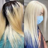 دکلره رنگساژ لایت بالیاژ پروتیین شنیون۱ت آرایش۱ت
