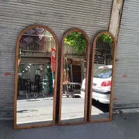 آینه قدی گنبدی چوبی