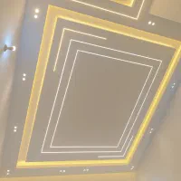 کناف سقف کاذب لکه گیری و فلت دورباکس